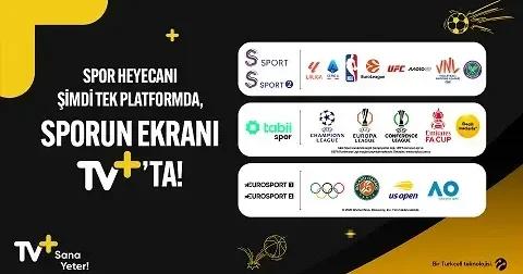TV+ dünyanın önde gelen spor karşılaşmalarını ekrana getiriyor