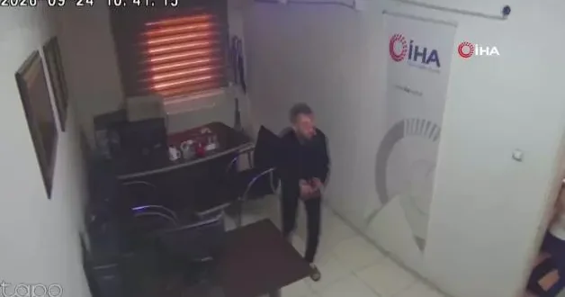 Şanlıurfa daki 5,4 lük deprem anı kamerada