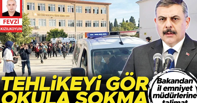 Bakan Çiftçi’den okul güvenliği talimatı: Tehlike kapıya gelmeden önlem alın