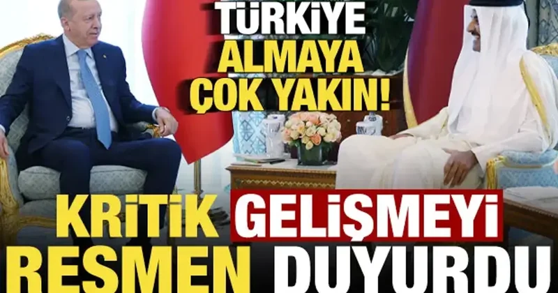 Erdoğan, Umman ve Katar ziyaretindeki gelişmeyi duyurdu! Türkiye almaya çok yakın...