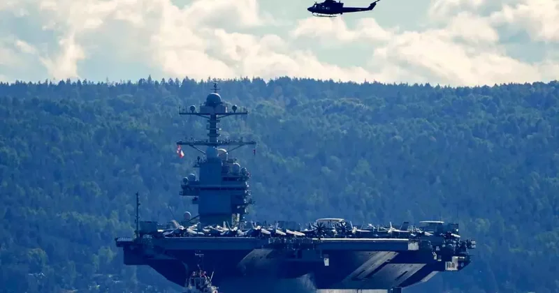 USS Gerald R. Ford, Güney Amerika ya Sevk Ediliyor