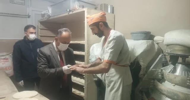 Hakkari de fırınlar denetlendi Hakkari Haberleri