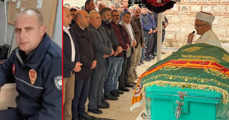 Kazada ölen itfaiye erine sirenli veda
