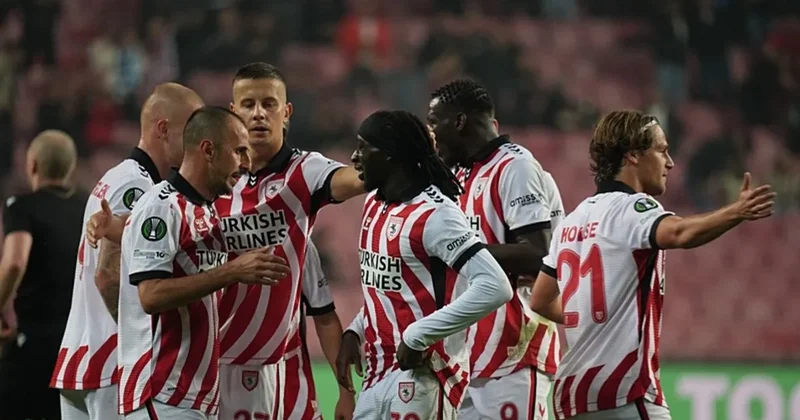 Samsunspor da hedef Konferans Ligi nde ilk 8
