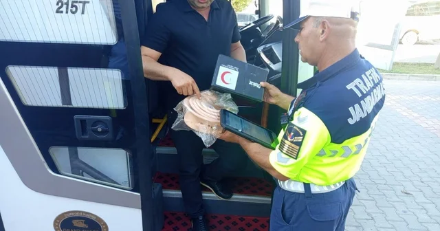 Antalya da okul servis araçları denetlendi Antalya Haberleri