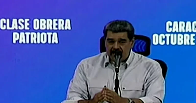 Venezuela lideri Maduro dan Trump taklidi