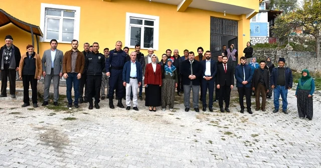 Gümüşhacıköy Kaymakamı Güneş, köy ziyaretlerine devam ediyor Amasya Haberleri