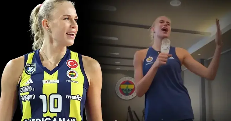 Arina Fedorovtseva dan Türkçe şarkı: Emre Altuğ söyleyen Rus gerçek olamaz Fanatik Spor Haberleri Video
