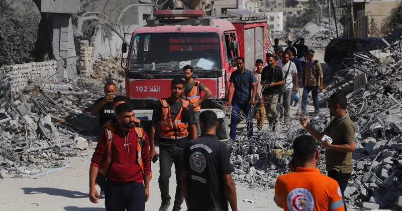 Gazze deki Sivil Savunma: İnsani felaket devam ediyor uluslararası müdahale istiyoruz