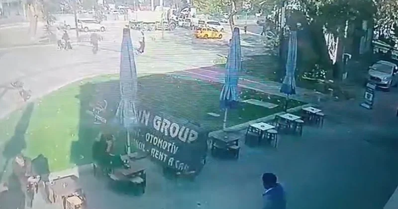 Bursa da 2 kişi çay içerken dehşeti yaşadı! Ölümle burun buruna geldiler