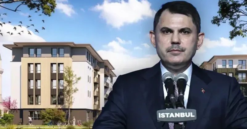 Bakan Kurum detayları ilk kez paylaştı! İşte tarihi konut projesinin görüntüleri