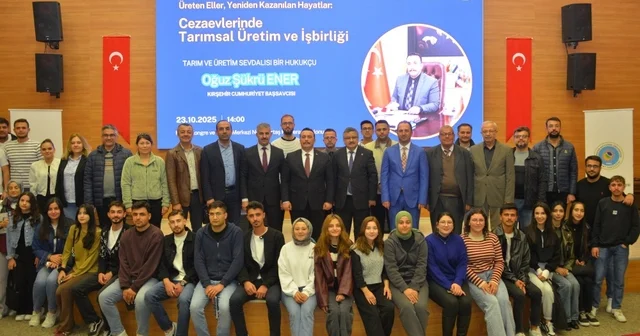 Kırşehir Cumhuriyet Başsavcısı Ener, üniversite öğrencileriyle buluştu Kırşehir Haberleri