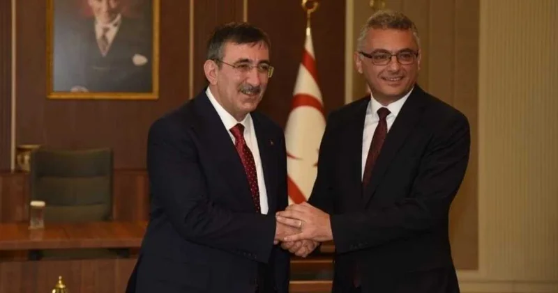 Cevdet Yılmaz KKTC Cumhurbaşkanı nı ziyaret etti!