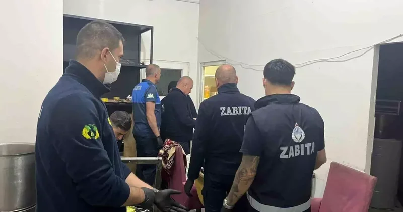 Diyarbakır da Hijyen Kurallarını İhlal Eden Yemek Fabrikasına Baskın