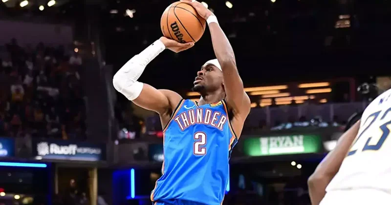Shai Gilgeous Alexander dan Indiana Pacers potasına 55 sayı! Fanatik Gazetesi Basketbol Haberleri Spor