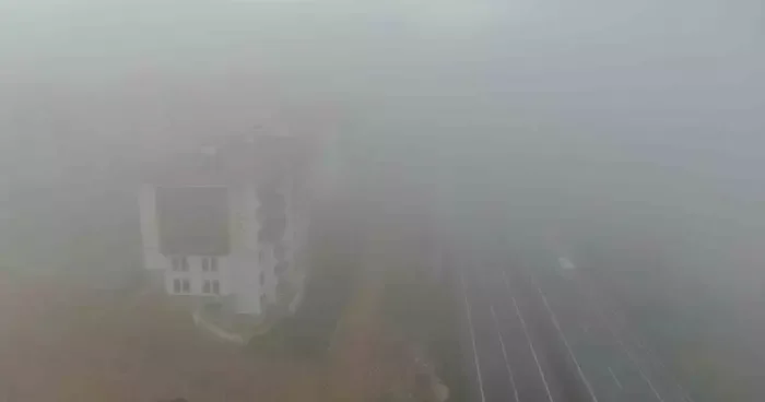 Kastamonu’da sis etkili oldu