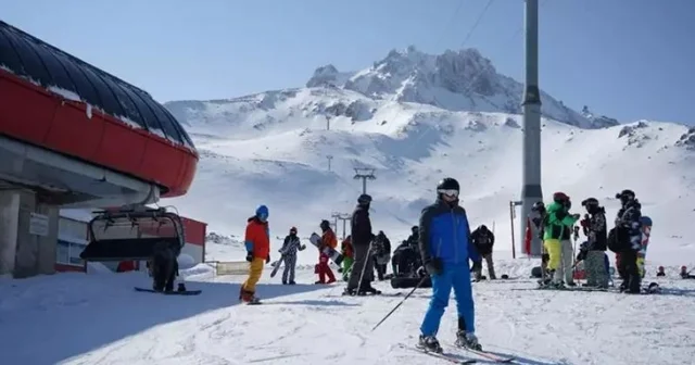 Erciyes Kayak Merkezi için yeni sezonda 3 milyon ziyaretçi hedefi Kayseri Haberleri