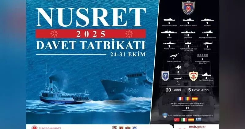 Nusret 2025 Davet Tatbikatı başladı