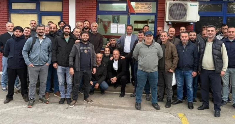 Grev başlamadan sonuç verdi: Fabrikada imzalar atıldı