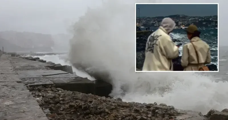 Marmara nın batısı ve Kuzey Ege için fırtına uyarısı Gündem Haberleri