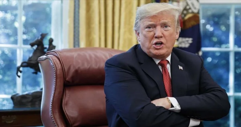 Trump reklama sinirlendi görüşmeleri bitirdi
