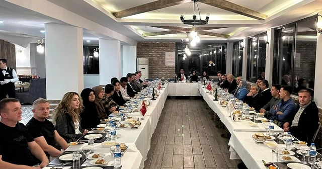 Ladik Kaymakam Vekili Özbalta için veda yemeği düzenlendi Samsun Haberleri