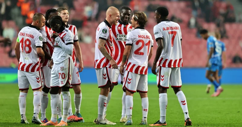 Samsunspor, Dinamo Kiev karşısında şov yaptı!