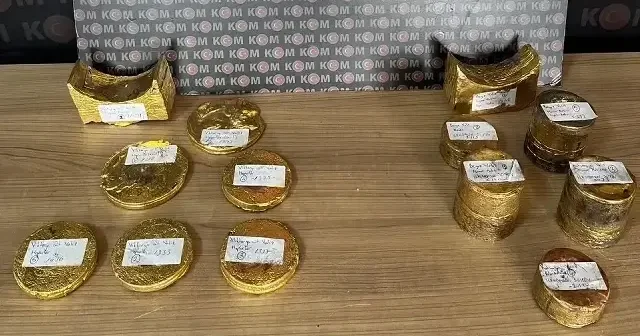 Kapadokya Havalimanı nda 61 kilo 121 gram kaçak altın ele geçirildi VİDEO İZLE