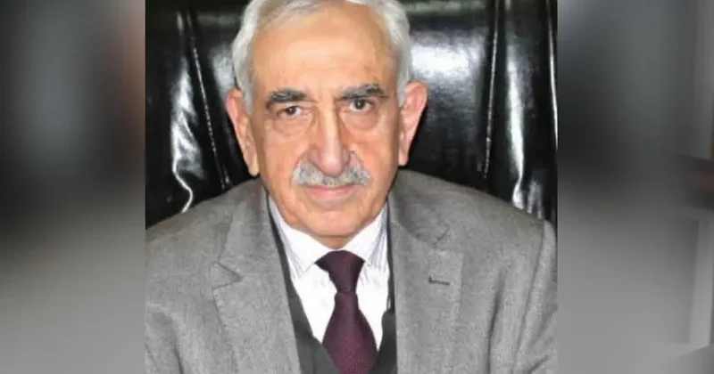 Bingöl ün kanaat önderlerinden Prof. Dr. Abdülaziz Beki hayatını kaybetti