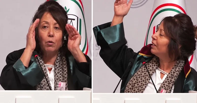 İstanbul Barosu seçimlerinde ilginç anlar: Başkan adayı kürsüye çıkıp türkü söyledi