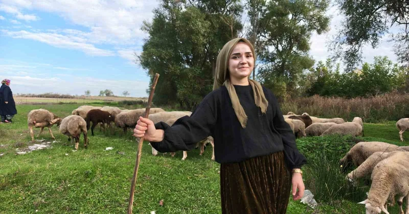 Devlet desteğiyle çiftçi olan genç kadın, hayallerine kavuştu