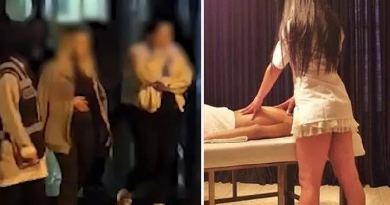 Kayseri de masaj salonu kisvesindeki fuhuş operasyonunda 10 şüpheli tutuklandı