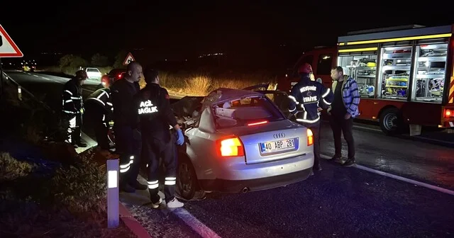 Nevşehir de TIR a arkadan çarpan otomobilde 2 ölü Nevşehir Haberleri Habertürk Yerel Haberler