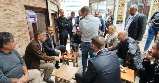 MHP Diyarbakır İl Başkanı Özcoşar sokak sokak gezerek Terörsüz Türkiye sürecini anlatıyor Diyarbakır Haber Habertürk Yerel Haberler