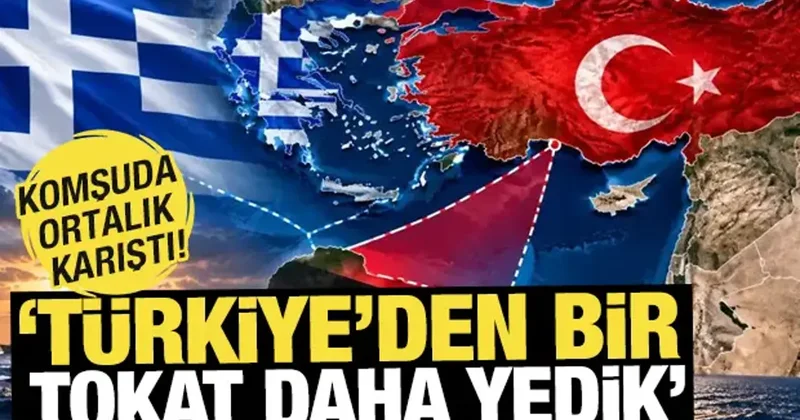 Yunanistan da ortalık karıştı! Türkiye den bir tokat daha yedik