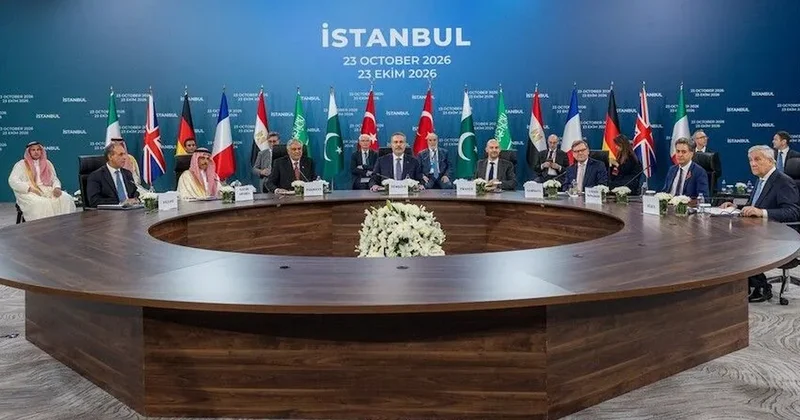 İstanbul da toplanan sekiz ülkenin bakanlarından ortak açıklama Sözcü Gazetesi