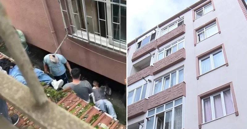 İstanbul da akılalmaz olay! 16 yaşındaki iki kız sarkıttıkları çarşafla kaçarken 3. kattan düştü Sözcü Gazetesi