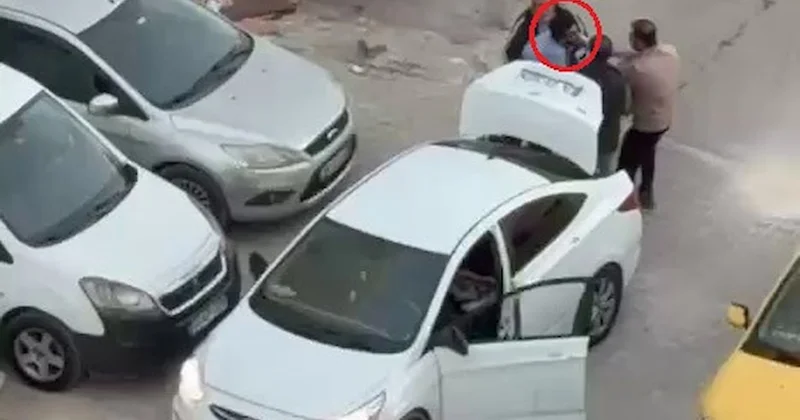 Dehşet anları anbean kamerada! Arabanın bagajına koyup kaçırdılar Sözcü Gazetesi