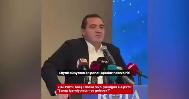Yeni Partili vekilin ‘alkol kısıtlaması’ tepkisi: Vatandaş şarap içemiyorsa niye gelsin?