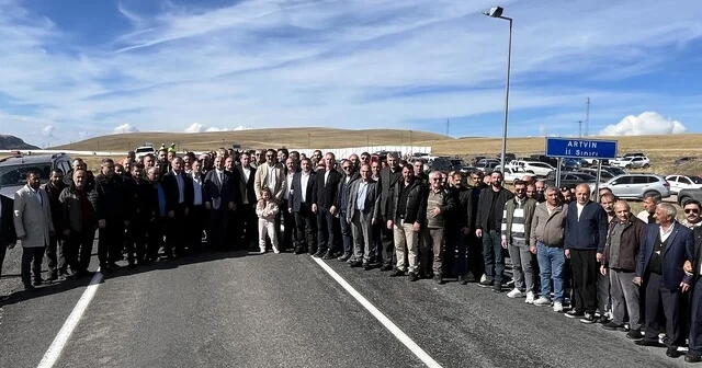 Ardahan Artvin sınırında Sahara Geçidi ne tünel yapılmasını istediler Ardahan Haberleri Habertürk Yerel Haberler