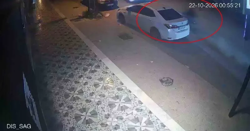 Çalıntı motosikletle polisten kaçan şahıs, metrelerce havaya uçtuktan sonra yaya olarak kaçışını sürdürdü