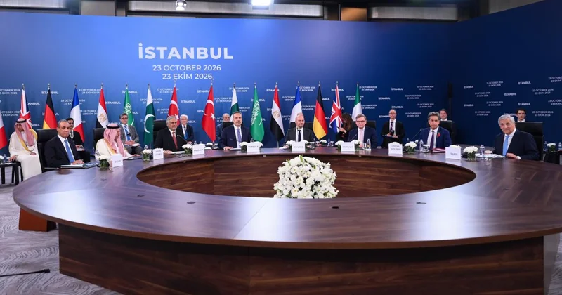 8 ülkenin dışişleri bakanları, İstanbul daki toplantının ardından ortak bildiri yayımladı
