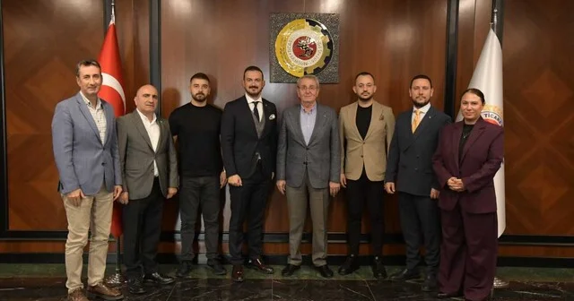 Samsun Genç Girişimciler İcra Kurulundan Samsun TSO Başkanı Murzioğlu na ziyaret Samsun Haberleri Habertürk Yerel Haberler