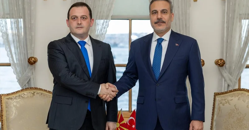 Dışişleri Bakanı Fidan Kuzey Makedonya Devlet Bakanı Zeynula’yı kabul etti