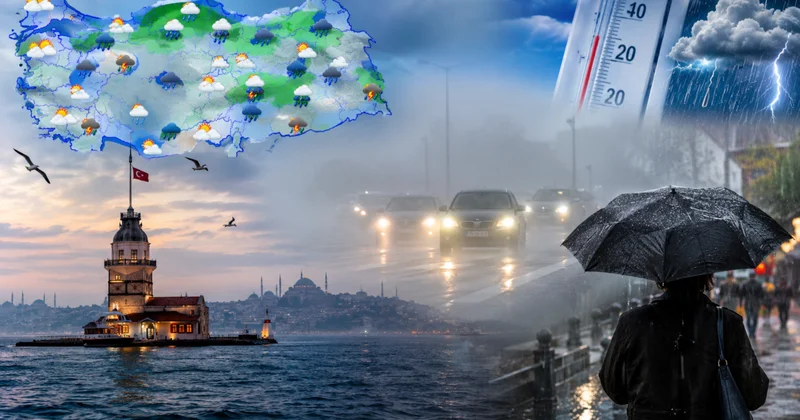 Meteoroloji saat verip uyardı: Göz gözü görmeyecek Sözcü Gazetesi