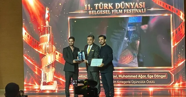 KBÜ öğrencilerinin Ahraz belgeseline Türk Dünyası Festivali nde üçüncülük ödülü Karabük Haber Habertürk Yerel Haberler