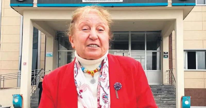 71 yaşında doktora yolunda