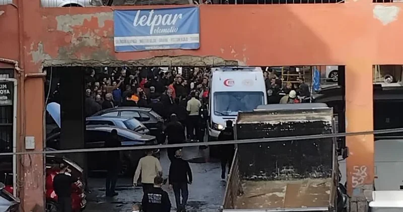 Son dakika: Ümraniye de sanayi sitesinde balkon çöktü: 3 yaralı Son dakika haberleri