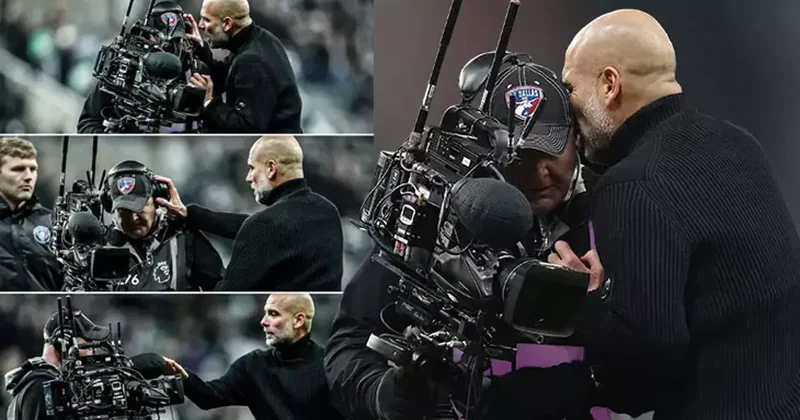 Guardiola kameramandan özür diledi... Mükemmel bir insan değilim ve hatalar yapıyorum Fanatik Gazetesi Futbol Haberleri Spor