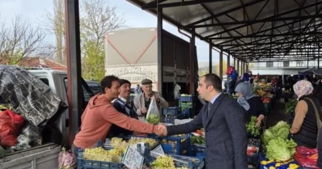 Kaymakam Uçar, halk pazarında vatandaşlarla buluştu Bilecik Haberleri